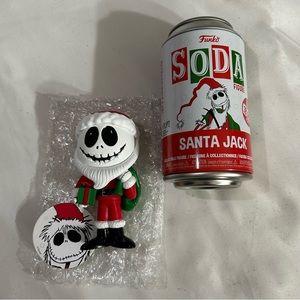 Santa Jack Skellington Funko Soda
